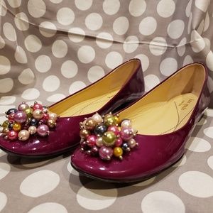 Kate Spade Beaded Flats